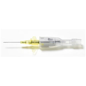 BD Cathena Safety IV Catheter with BD Multiguard Technology, 24 G x 0.75 in. with Wings, BD Instaflash Needle Technology and BD Vialon Catheter Material